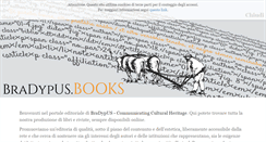 Desktop Screenshot of books.bradypus.net